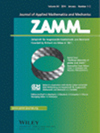 ZAMM-Zeitschrift fur Angewandte Mathematik und Mechanik杂志封面
